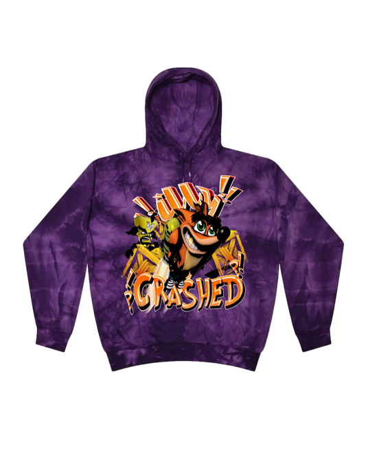 CRASH BANDIT - PULLOVER - (SPIDER PURPLE)