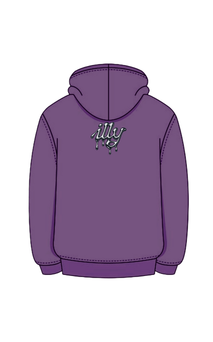 CRASH BANDIT - PULLOVER - (SPIDER PURPLE)